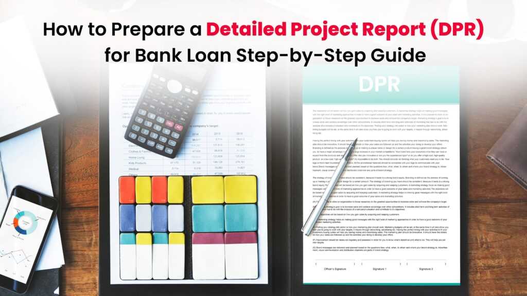 DPR for Bank Loan