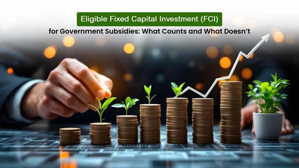 eligible fixed capital investment